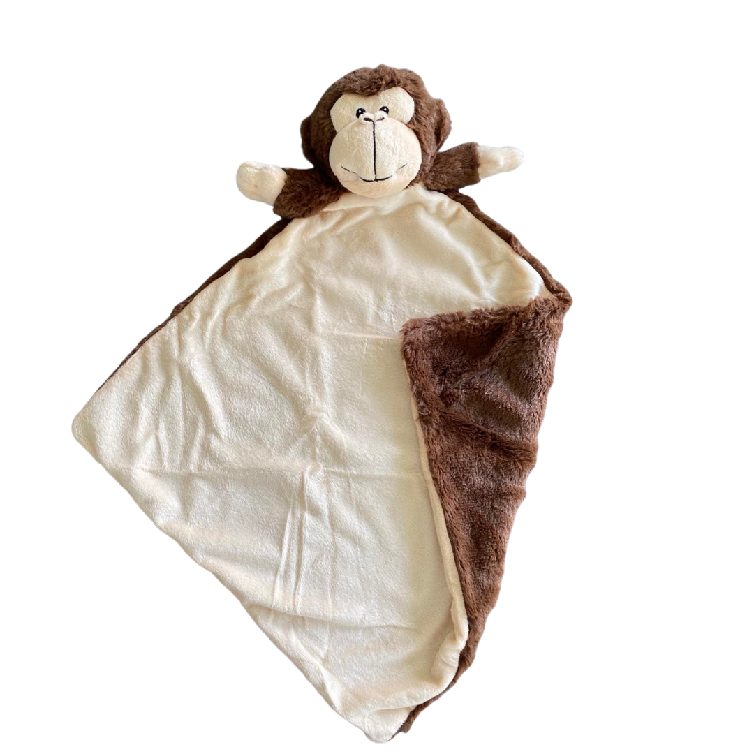 Monkey Comforter Snuggle Blanket BlankYou