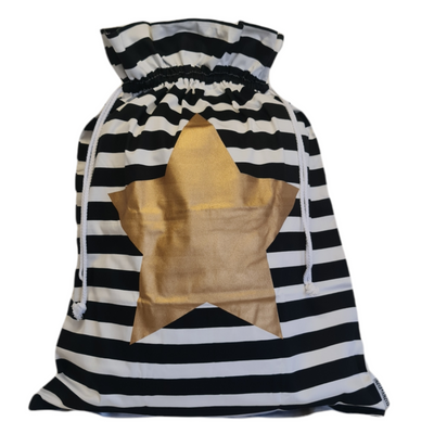 Gold Star Santa Sack Blank