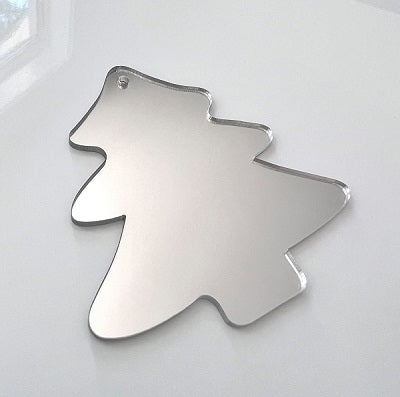 Blank Bauble Christmas Tree Decorations
