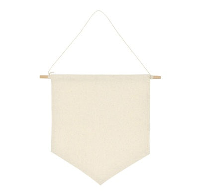 Blank Wall Banner - White