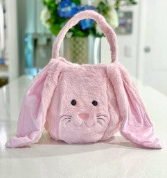 Fluffy Pink Bunny Basket – BlankYou