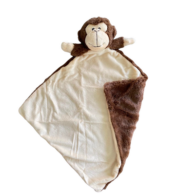 Monkey Comforter Snuggle Blanket