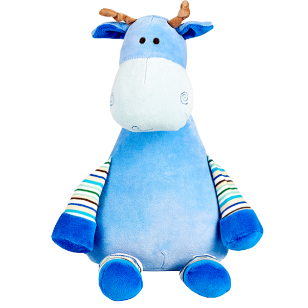 Blue Giraffe Personalised Teddy Blank