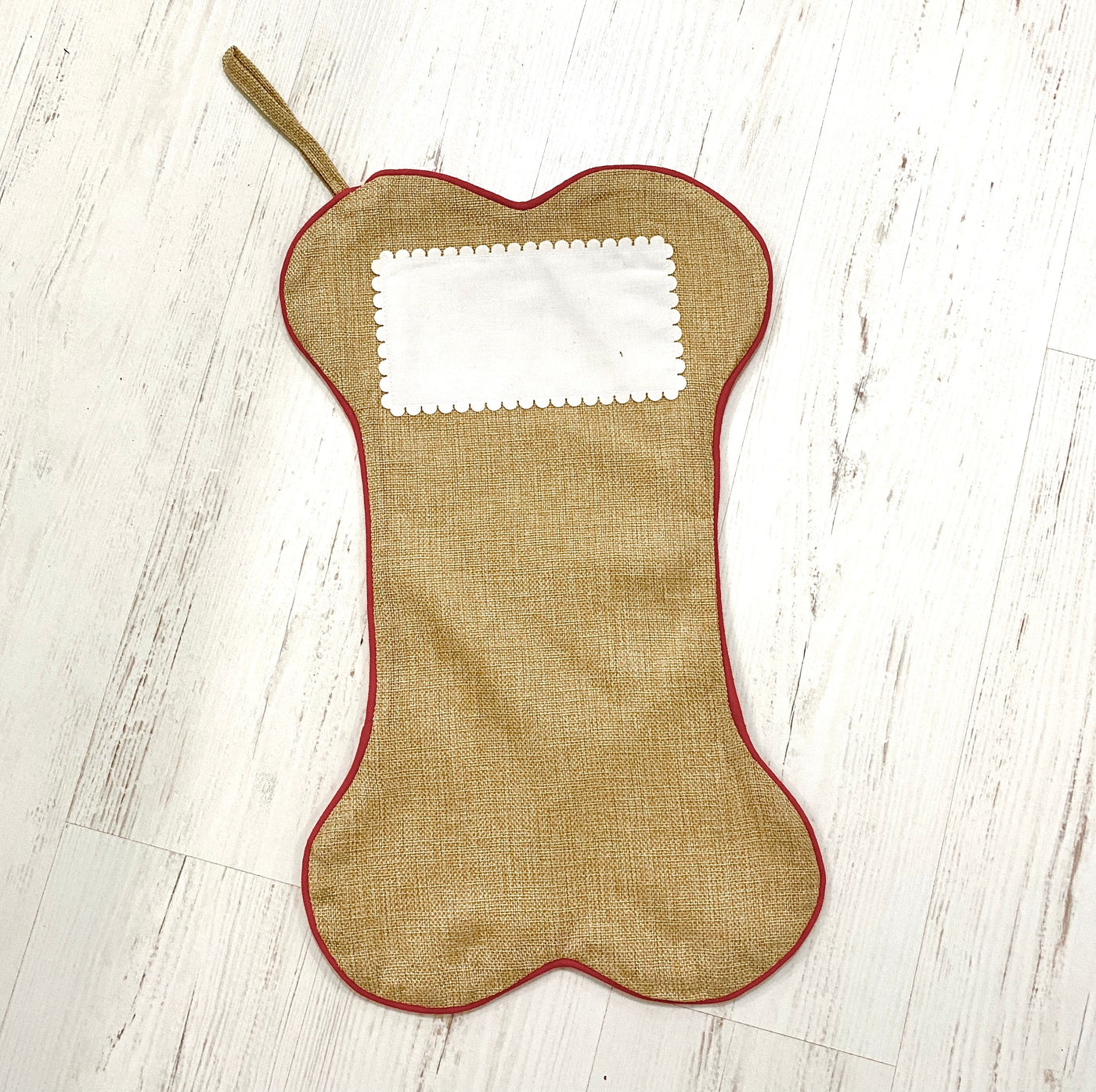 Hessian Dog Santa Sack
