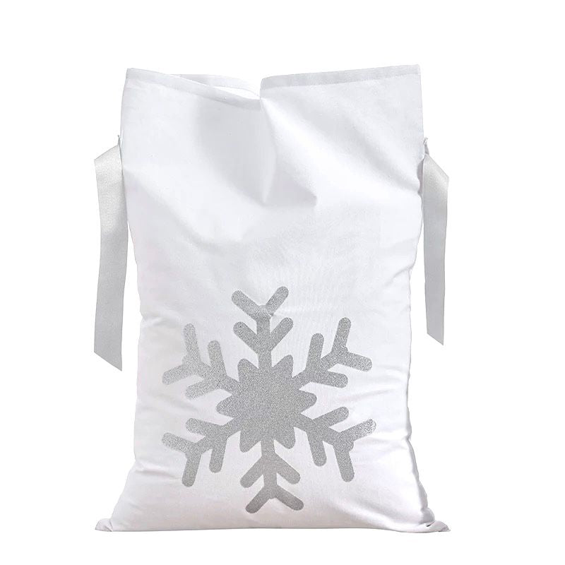 Arctic Snowflake Santa Sack