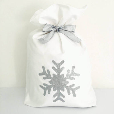 Arctic Snowflake Santa Sack